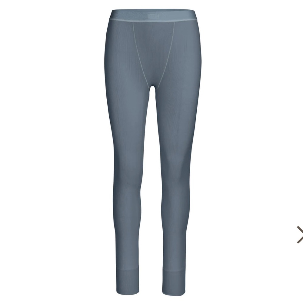 Skims Small Rib Leggings Kyanite NWT